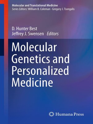 cover image of Molecular Genetics and Personalized Medicine